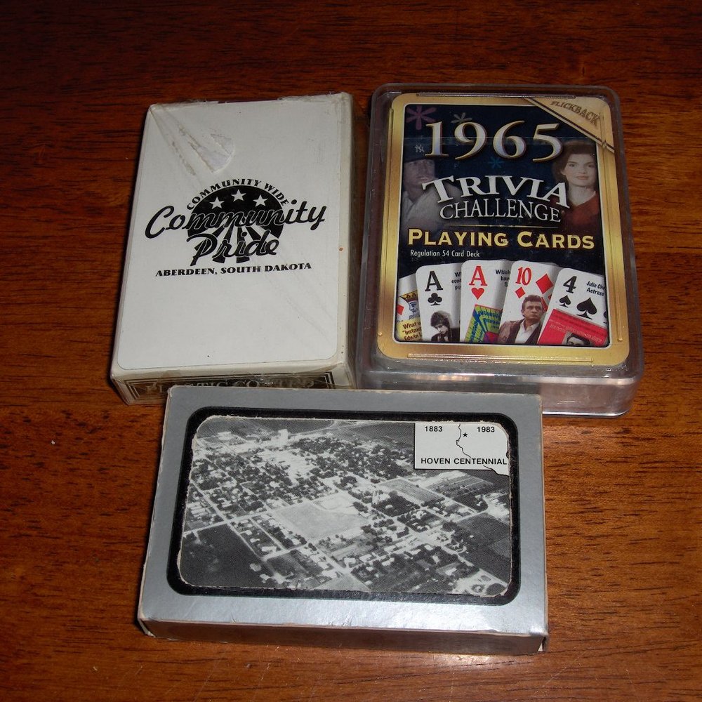 Playing Cards, 3 Decks all unused